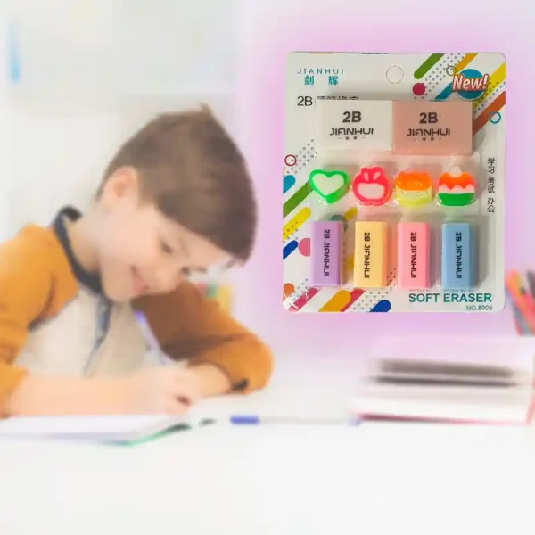 2B Best Eraser Suit Creative Stationery Children Gift Students School