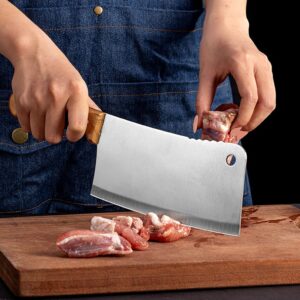 Professional Chinese Kitchen Chef Knife Stainless Steel Meat Fish Veg Slicer