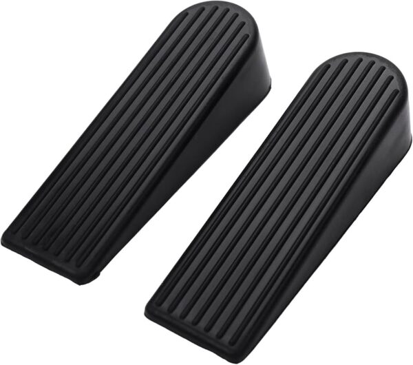 4Pcs Heavy Duty Door Stopper Block Wedge Keeps Doors Open Sliding Blocker - Image 7