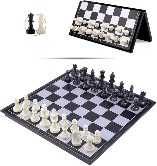Magnetic Chess Set Portable Folding High Quality Chess board Gift Pack - Image 5