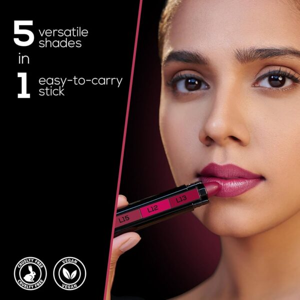 5 In 1 Lipstick Strip Matte Velvet High Color Lipstick Pen Long Lasting - Image 8