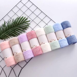 High Quality Velvet Face Towel Microfiber High-density Towel Microfiber