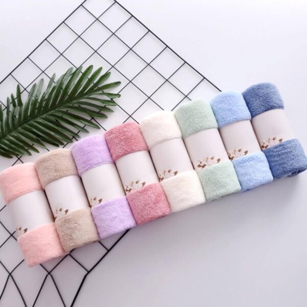 High Quality Velvet Face Towel Microfiber High-density Towel Microfiber
