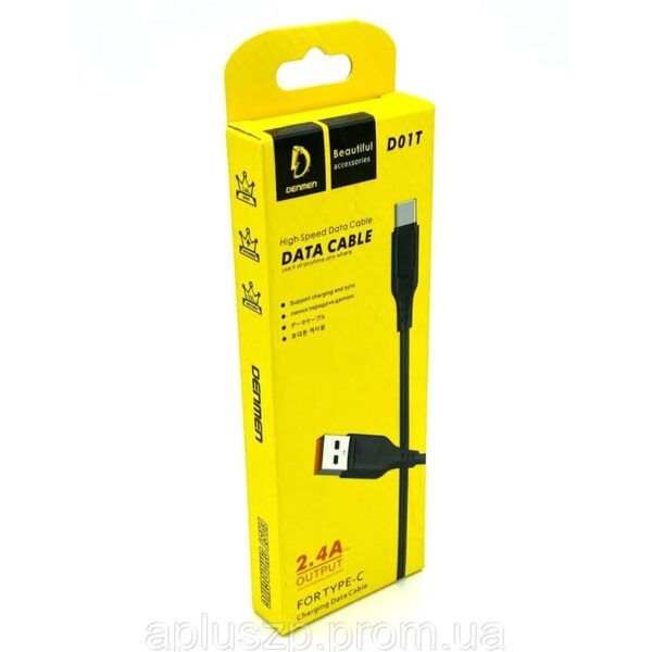 Denmen USB Type C Cable Mobile Phone Fast Charging USB Type-C - Image 3