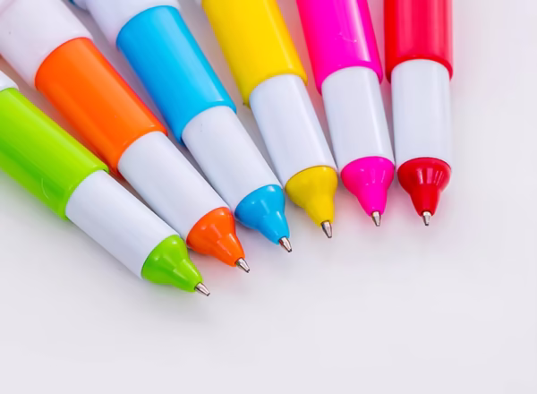 5Pcs Mini Capsules Highlighter Pen Vitamin Pill Highlight Color Pen - Image 6