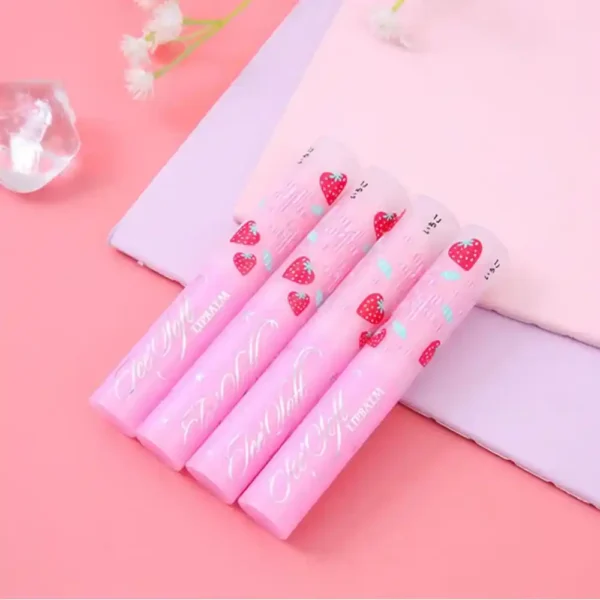 2 PCS Sexy Pink Lip Balm Color Changing Lip Balm Long-lasting Waterproof - Image 3
