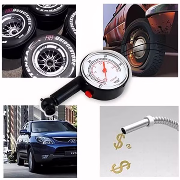 Tire Pressure Gauge Car Tire Pressure Meter Vehicle Tester Monitoring System - Image 6