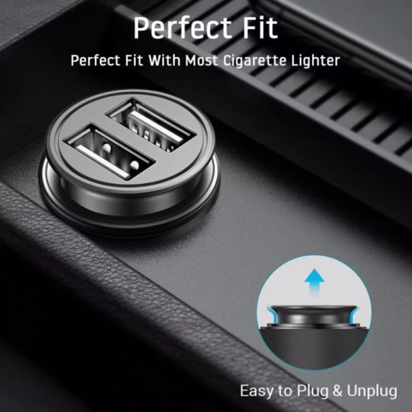 Remax Branded Universal Dual USB 2 Port 3 1A Car Charger Adapter - Image 6