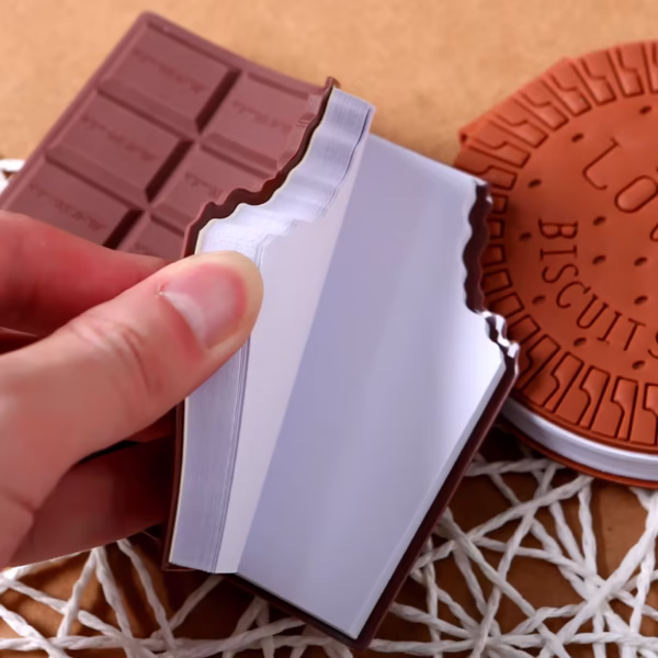 Creative Cute Simulation Chocolate Notepad Mini Notebook - Image 2