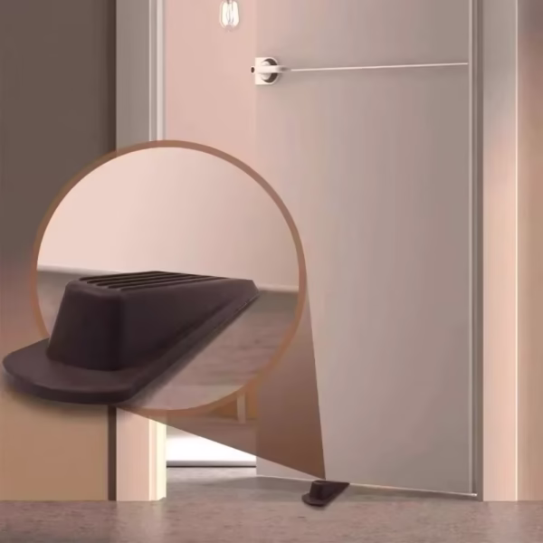 4Pcs Heavy Duty Door Stopper Block Wedge Keeps Doors Open Sliding Blocker - Image 6