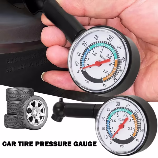Tire Pressure Gauge Car Tire Pressure Meter Vehicle Tester Monitoring System - Image 4