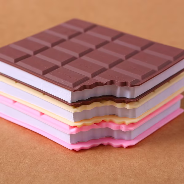 Creative Cute Simulation Chocolate Notepad Mini Notebook - Image 6