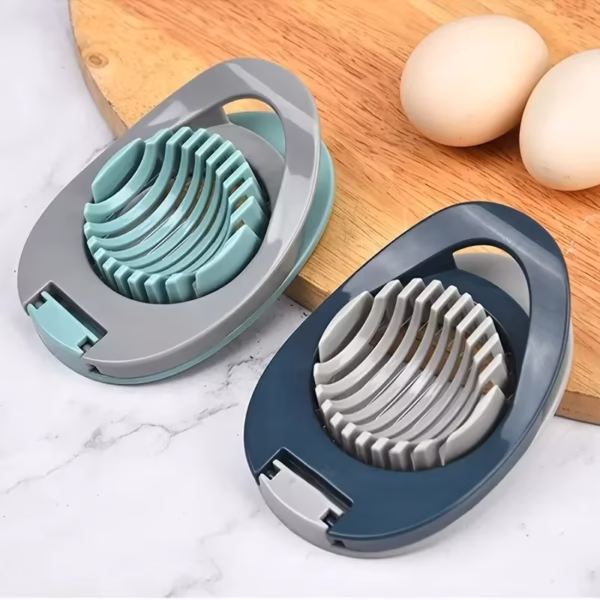 Multipurpose Egg Slicer For Hard Boiled Eggs, Aluminum Egg Cutter
