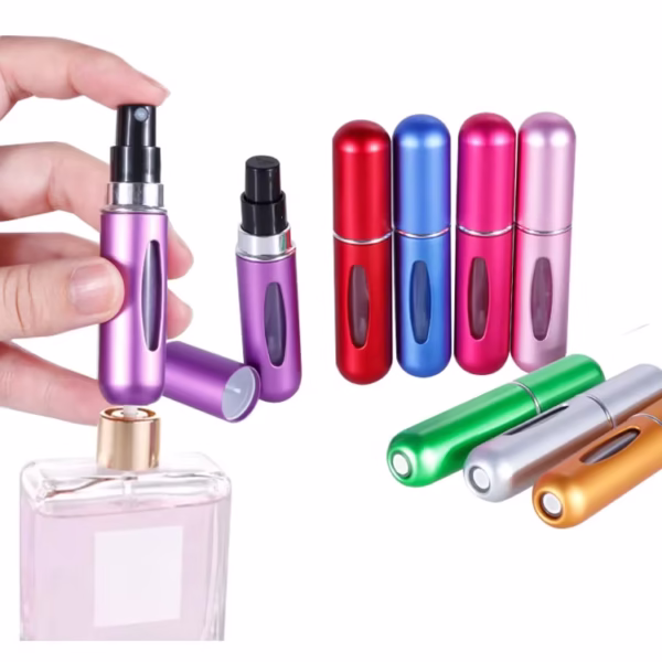 Portable Refillable Mini Perfume Bottle Cosmetic Spray Travel Fragrance - Image 2