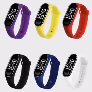 Smart Touch Screen Watch Band Bracelet Electronic Digital Watch Men and Women