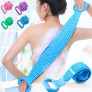 刷浴帶 New Brush Bath Belt Body Scrub Back Massage Brush Cleaning Strap Exfoliating