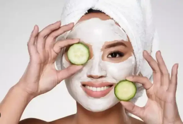 3 Pics Imported Cucumber Hydrating Moisturizing Face Mask Skin Care