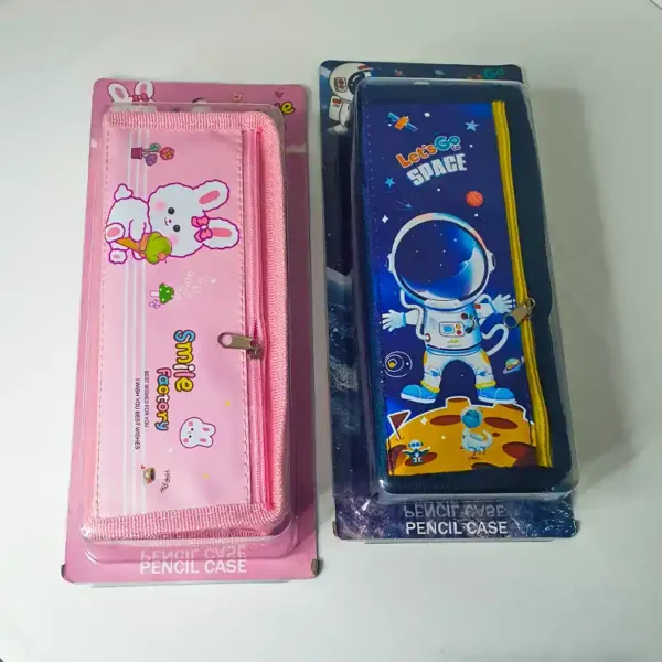 Imported Cute Large Capacity Pencil Case Portable Double Layer - Image 2