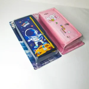 Imported Cute Large Capacity Pencil Case Portable Double Layer
