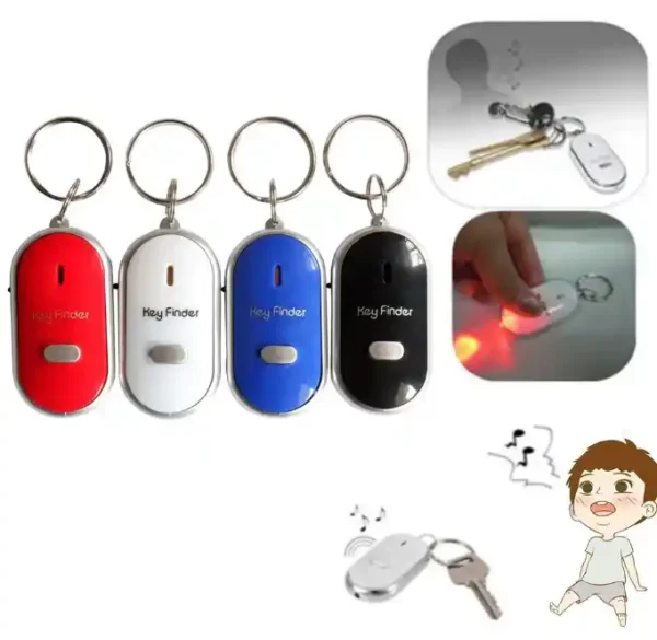 Wireless Key Finder Sound Key Chain Flash Light Loss Locator Beep - Image 7