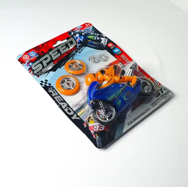 Speed Motorcycle With Accessories Super Bike Garage Boys - Image 3