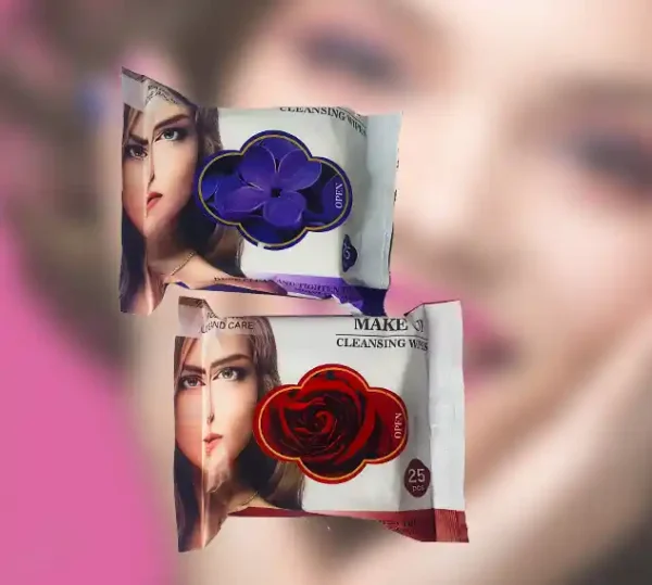 Face Makeup Cleansing Wipes Oil Removal Absorbing 25 Sheets Makeup Wipes - Image 2