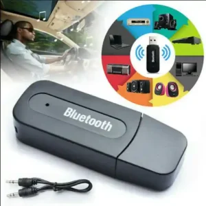 Wireless Music Receiver Bluetooth Receiver With Aux Cable Transmitter