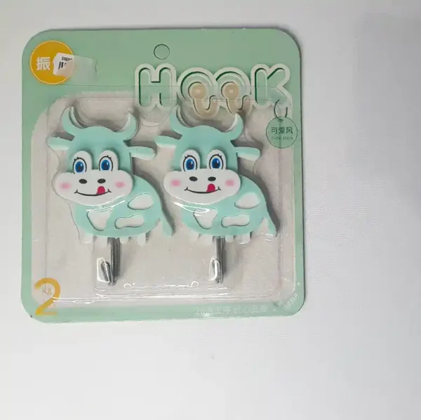2 Pics Set Animal Design Wall Hook Strong Bathroom Door Kitchen Hooks - Image 4