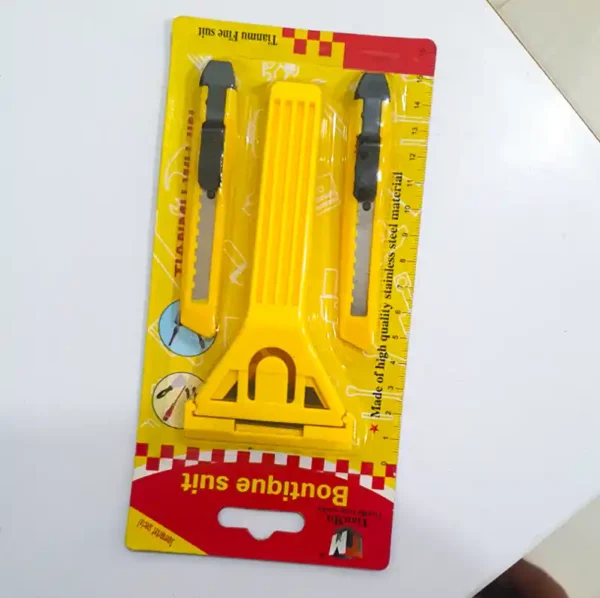 TianMu Blade Set Utility Knife Portable Pocket Cutter Retractable Paper Cutter - Image 4