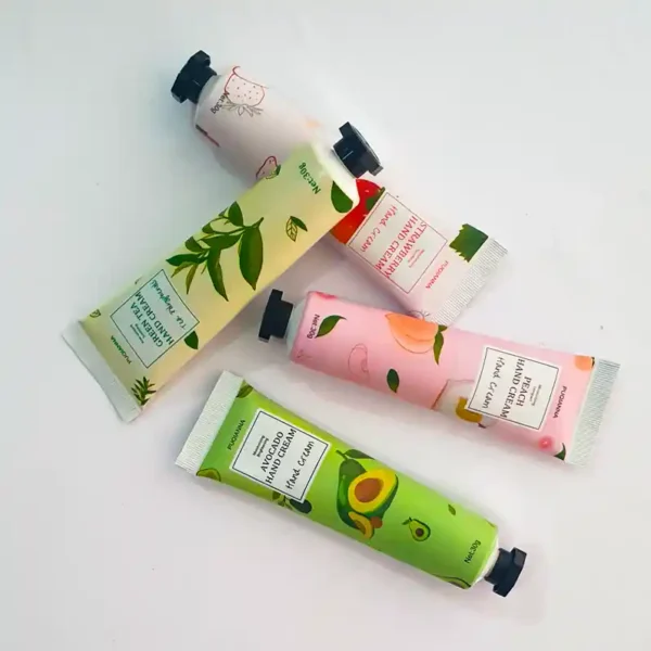 4PCS Fragrance Hand Lotion Travel Size for Hands Moisturizing Care Cream - Image 6