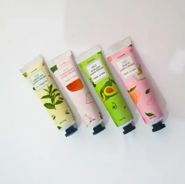 4PCS Fragrance Hand Lotion Travel Size for Hands Moisturizing Care Cream - Image 4