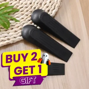 4Pcs Heavy Duty Door Stopper Block Wedge Keeps Doors Open Sliding Blocker