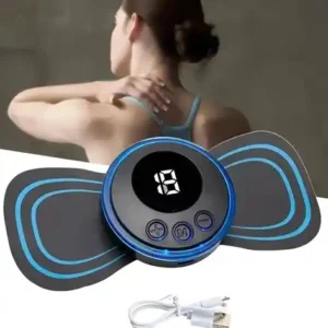 Rechargeable Electric Body Neck Massager Mini Cervical Waist Back