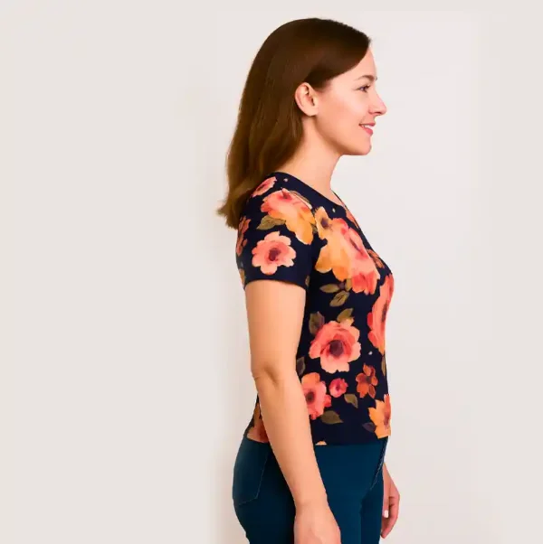 Trendy Women's Crop Tops Stylish & Comfortable Printed Casual Tops Wear - Image 7