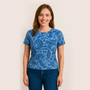 Trendy Women's Crop Tops Stylish & Comfortable Printed Casual Tops Wear
