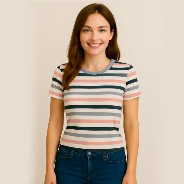 Trendy Women's Crop Tops Stylish & Comfortable Printed Casual Tops Wear - Image 9