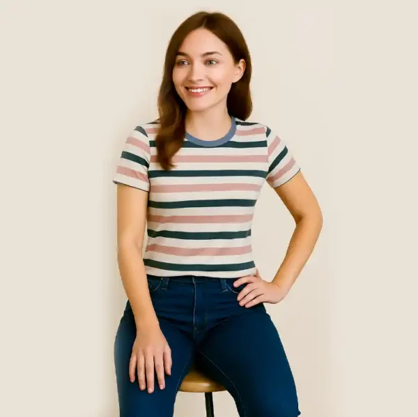 Trendy Women's Crop Tops Stylish & Comfortable Printed Casual Tops Wear - Image 11