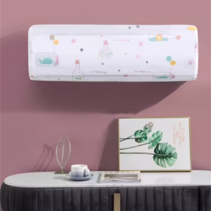 Air Conditioner Dust Cover Cartoon Printed Reusable Protective Case AC