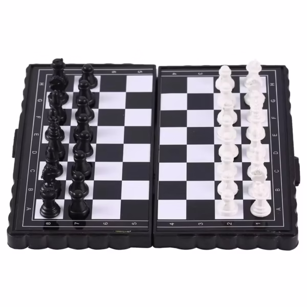 Magnetic Chess Set Portable Folding High Quality Chess board Gift Pack - Image 4