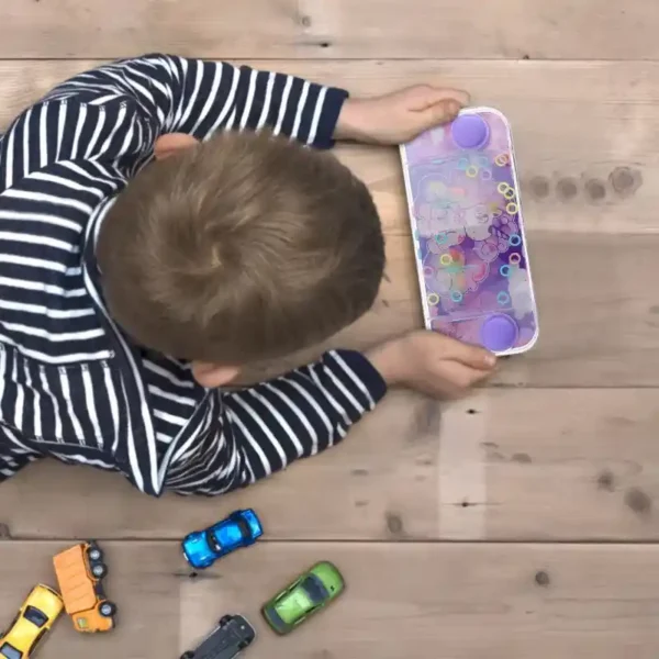 Water Ring Game For Kids Aqua Loop Toss Toys Retro Challenging Handheld Toys - Image 10