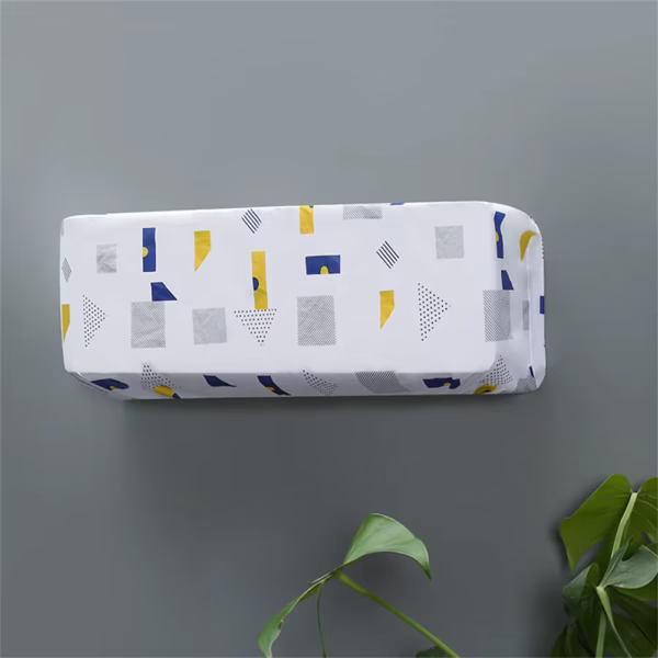 Air Conditioner Dust Cover Cartoon Printed Reusable Protective Case AC