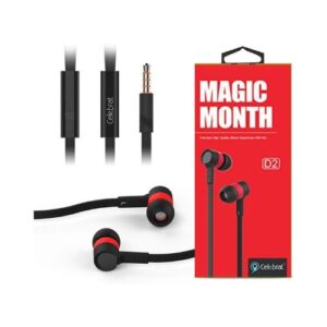 Celebrat D2 Magic Month In-Ear Noise Reduction Headphone with Mic