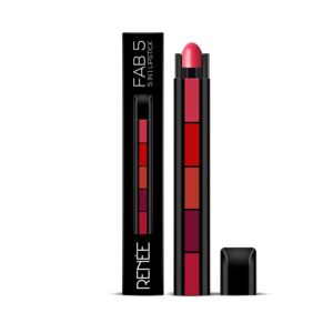 5 In 1 Lipstick Strip Matte Velvet High Color Lipstick Pen Long Lasting