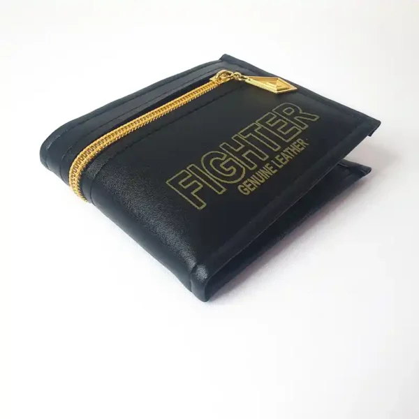 New Men Leather Wallets High Quality Zip Purse Men Wallets Purse - Image 5