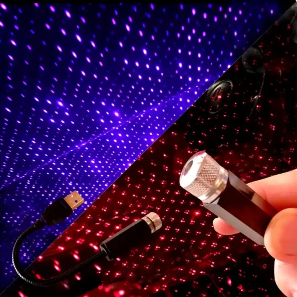 Romantic LED Car, Room Roof Star Night Atmosphere Galaxy Lamp