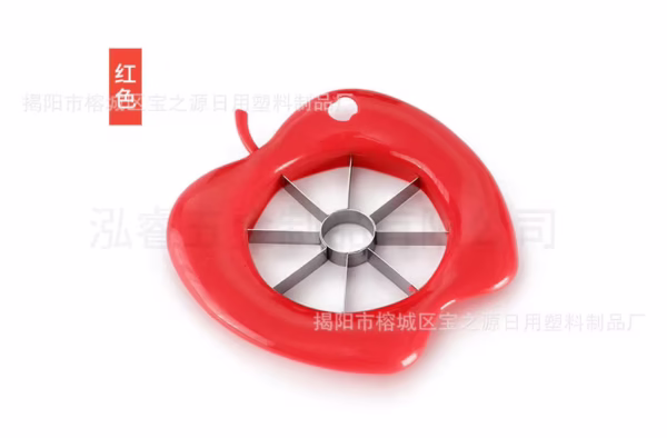 Stainless Steel Apple Slicer Comfort Handle for Kitchen Fruit Peeler - Image 3
