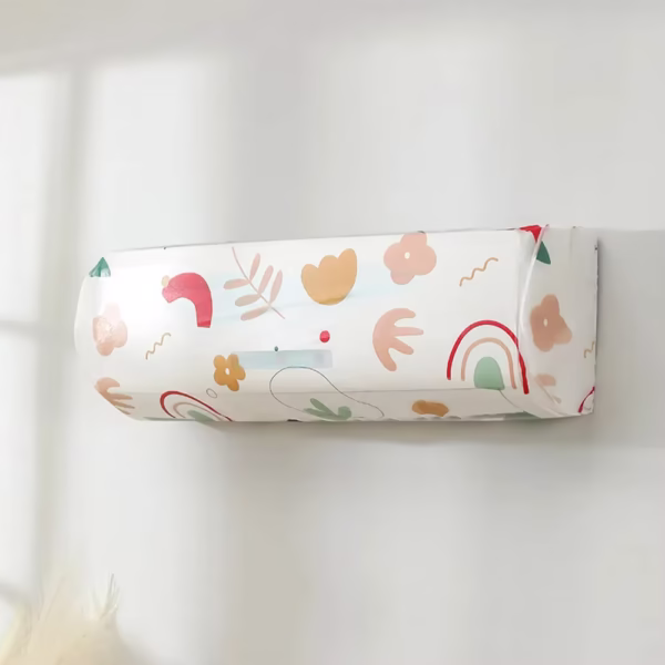 Air Conditioner Dust Cover Cartoon Printed Reusable Protective Case AC - Image 2