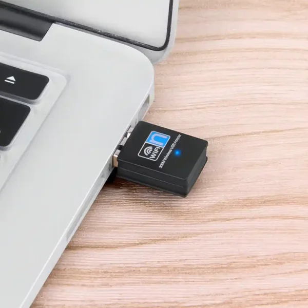 300Mbps WIFI Adapter Wireless USB 2.4GHz Dongle PC Network Card - Image 2