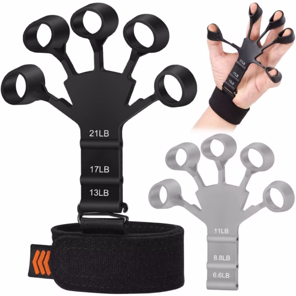 Hand Grip Strengthener Physical Tools Guitar Finger Trainer Exerciser Arthritis Relief - Image 4