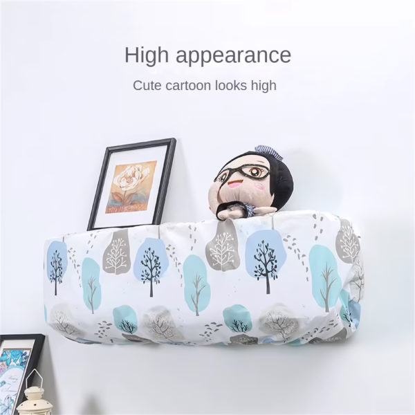 Air Conditioner Dust Cover Cartoon Printed Reusable Protective Case AC - Image 5